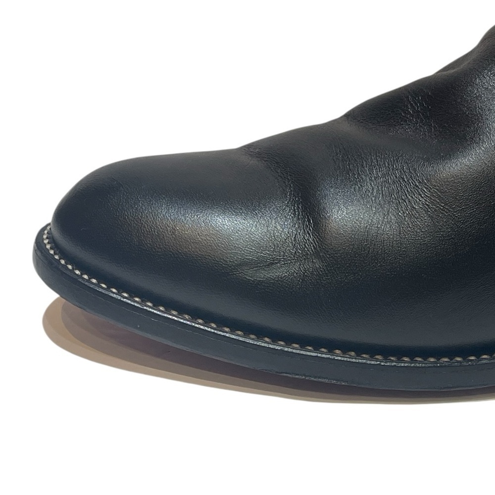JUSTIN LADIES CLASSIC BLACK KIPSKIN LEATHER ROPER BOOT SZ 5.5 - Picture 6 of 11